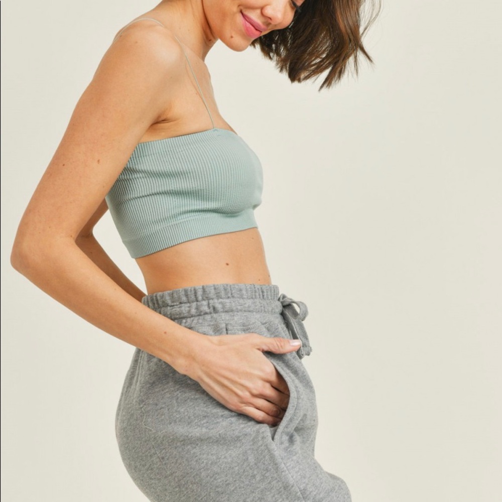 Sage Ribbed Micro strap - Picture 3 of 3